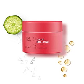 Wella Professionals Invigo Color Brilliance Mascarilla, Lime Caviar - 150 ml