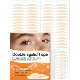 EclatPopu Invisible Double Eyelid Tape - 960 Pcs Eye Lid Strips Lifter for Hooded Eyes - XY