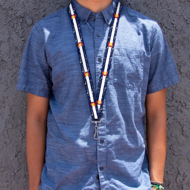 Buckle-Down Lanyard - Colorado