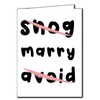 Wedding Greetings Card, Engagement Cards, Cards for Wedding (Snog marry