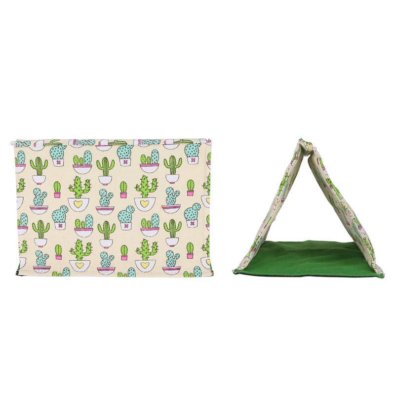 Reptile Sleeping Bed Warm Soft Machine Washable Lizard Hide Tent