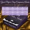 SLEEP SANCTUARY Satin Sheets Full Size – 4 Piece Luxury