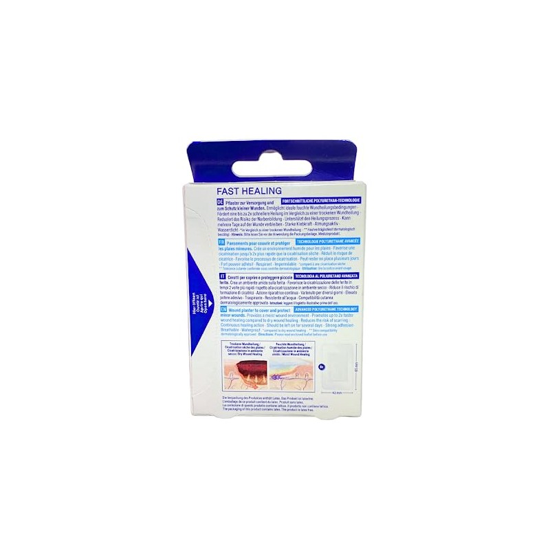 Hansaplast plaster 8 Fast Healing Gel Active Large