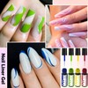 MEET ACROSS 12 Colors Liner Painting Gel Nail Polish Set