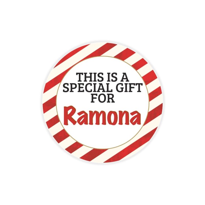 This is a Gift for Ramona - Circle Sticker Decal