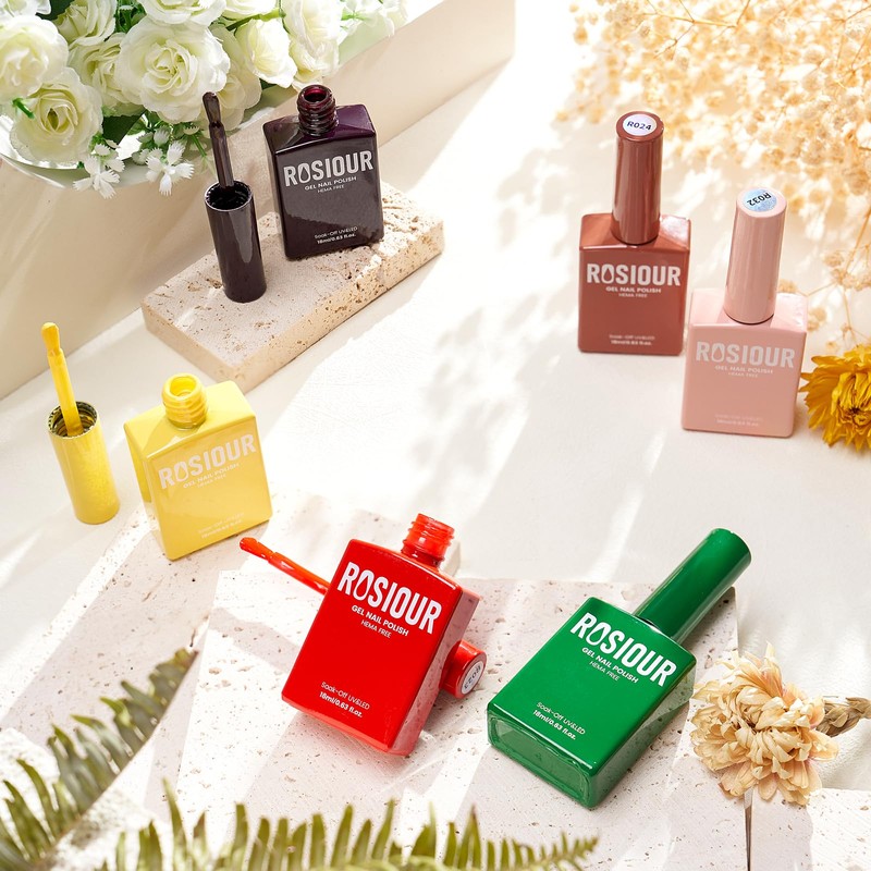 18ml Hema Free Deep Red Gel Nail Polish- Hypoallergenic Non