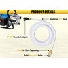 FLUENTPOWER 23FT x 1" Suction Hose Kit with Brass Fitting
