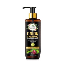 Luxura Sciences Onion Shampoo for Hair Growth & Strength | Red Onion & Argan Oil for Thicker, Fuller Hair | Reduces Hair Thinning & Breakage | Sulfate-Free Gentle Formula | 10.14 Fl Oz (300ml)