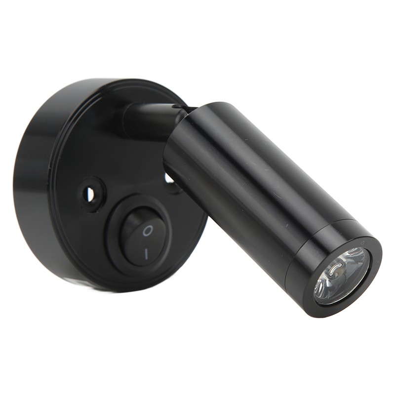 RV Bedside Reading Light Rotatable Wall Mount LED Spot Reading