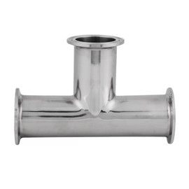 1 PCS Standard Stainless Steel Clamp Tee 3 Way Φ38*1.5 Sanitary Ftting Accessories