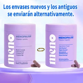 Meno Menopausia Vitaminas 2000mg 2pcs