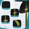 Endea Graduation Mixed Double Color Tassel with Gold Date Drop