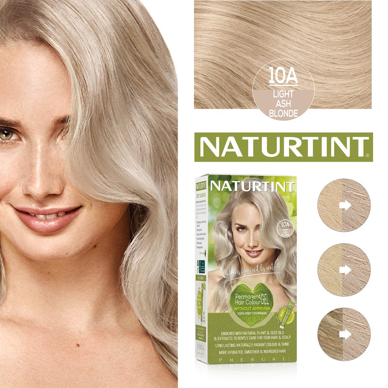Naturtint Permanent Hair Color 10A Light Ash Blonde (Pack of