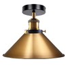 LEDSone Modern Metal Ceiling Light Semi Flush Light Metal Ceiling