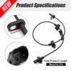 ZUDKSUY 57450-SNA-003 57455-SNA-003 ABS Wheel Speed Sensor Front Left Right
