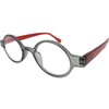 Incredible Bargains The Poppy, Plastic Round Style Reading Glasses +