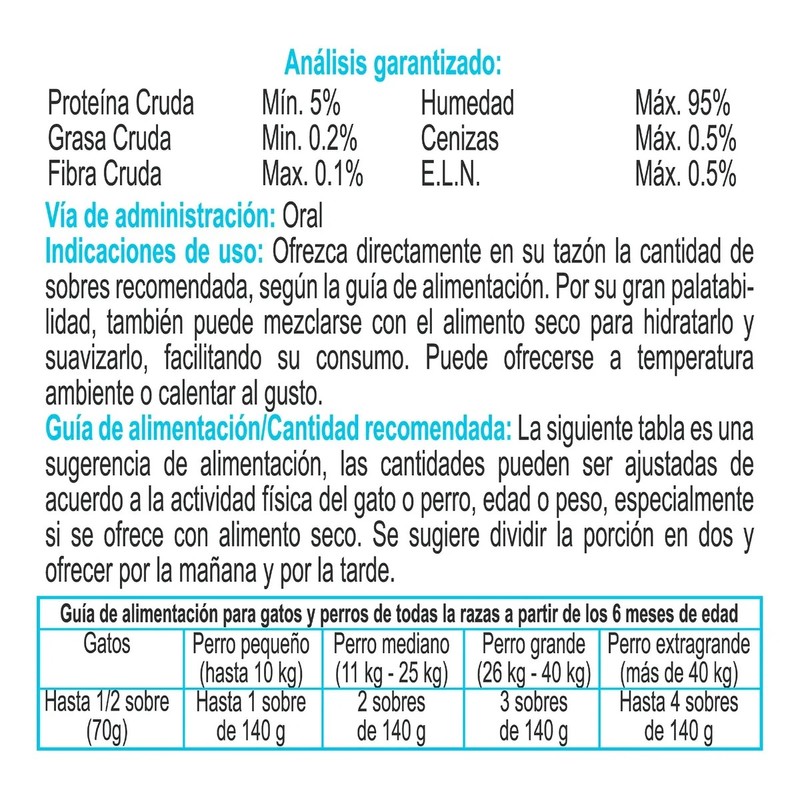 Caldo Sabor Pollo Para Perros Y Gatos Colágeno 28 Sobres