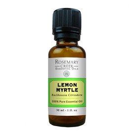 Lemon Myrtle Essential Oil – Therapeutic Grade – Undiluted – 100% Pure and Natural – Aromatherapy and Massage Therapy, Oil Diffusers and DIY Products – by Rosemary Creek Essential Oils (30 ml (1 oz))
