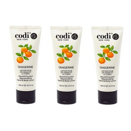 Codi Nourishing and Rejuvenating Hand & Body Lotion 100ml/ 3.3 oz TANGERINE pack of 3 pieces