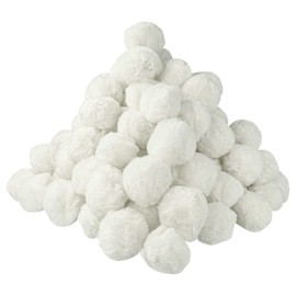 vhbw 1x 500 g Filter Balls Packaged Replacement for Bestway 58475 for Pool Filter Unit, Sand Filter System - 50 mm