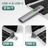 Wireless Presentation Clicker PowerPoint Remote: USB C A Presenter PPT
