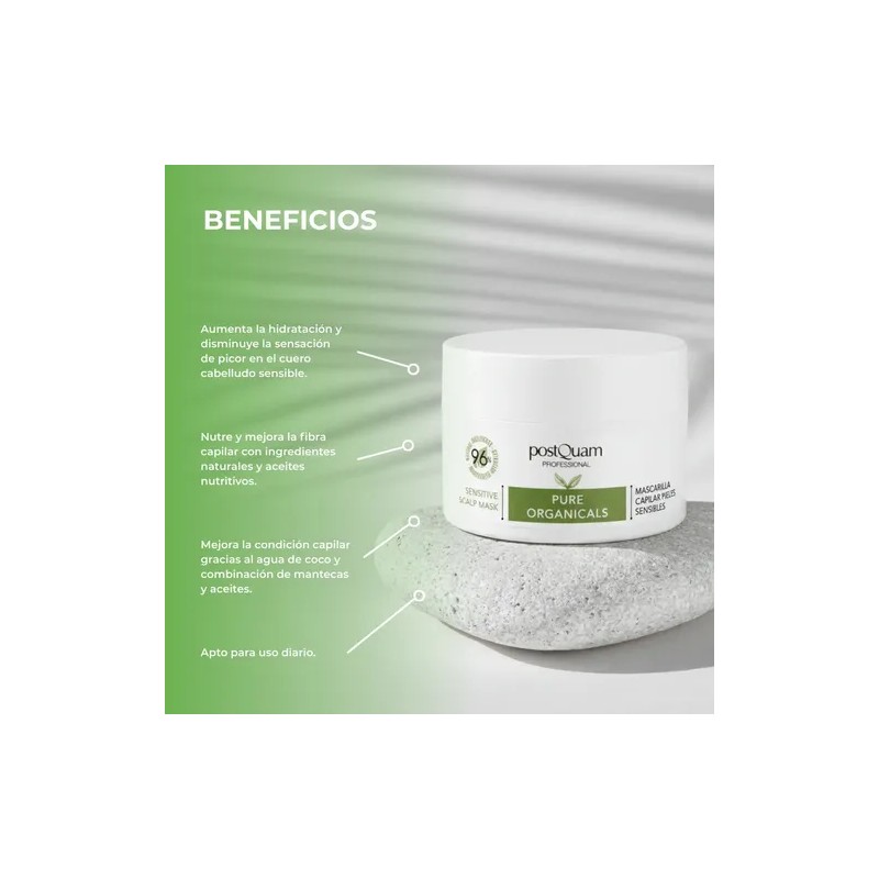 Mascarilla Cabello Sensible Hidratación 250 Ml Postquam