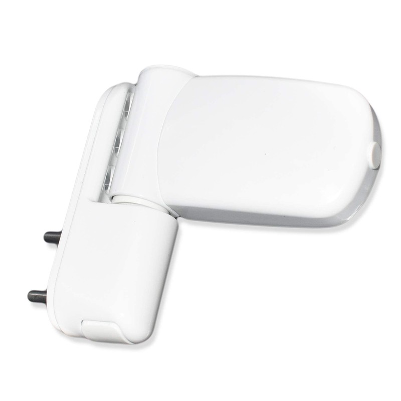 UPVC Double Glazing Door Flag Hinge Adjustable Avocet MT3D (White)