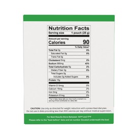 Nutmeg State Nutrition - High Protein Instant Soup Mix, Keto Friendly, 15g Protein, 90 Calories, 0g Sugar, 7 Packets Per Box (1 Box, Beef Vegetable)