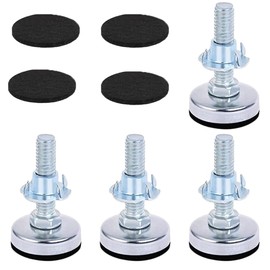 Uni-Fine M10 Set of 4 Levelling Feet Stand Adjustable Feet Height Adjustable Furniture Feet Height-Adjustable Feet for Furniture