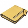 GADIEMKENSD Small Wallet Top Grain Leather RFID Blocking Mini Bifold
