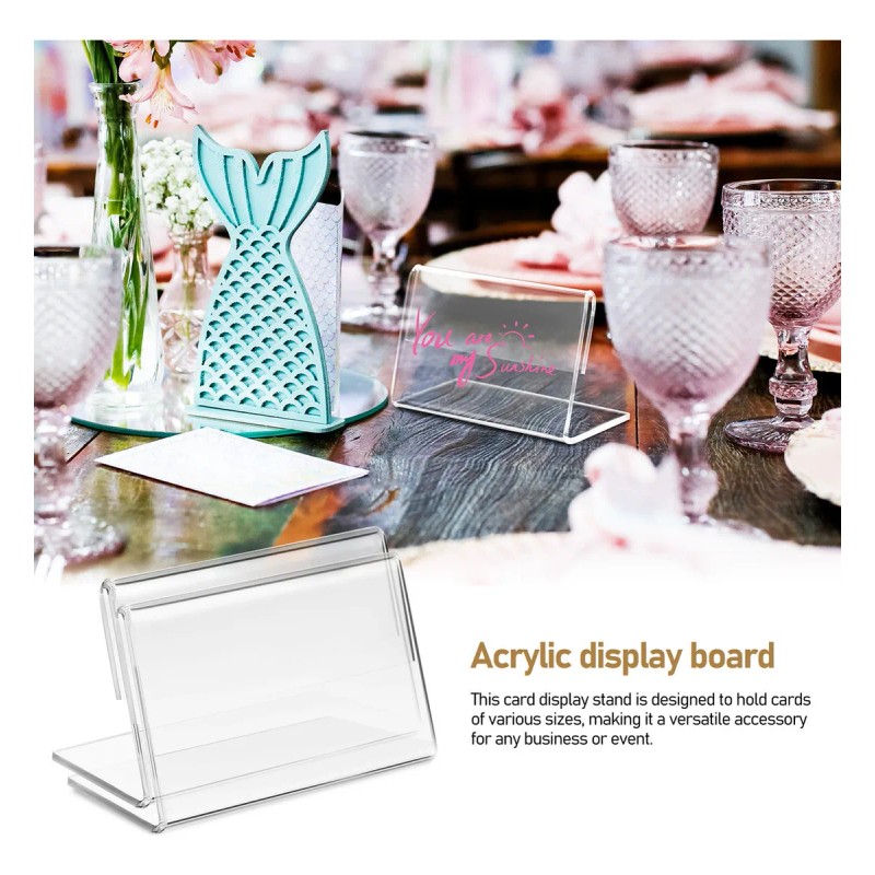Q Soporte Acrílico Para Tarjetas De Presentación, 40