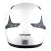 1STORM Motorcycle Bike Full FACE Helmet Booster Glossy White