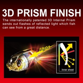 YO-ZURI 3D Inshore Popper Floating 70mm Salt Lure Color:Violet