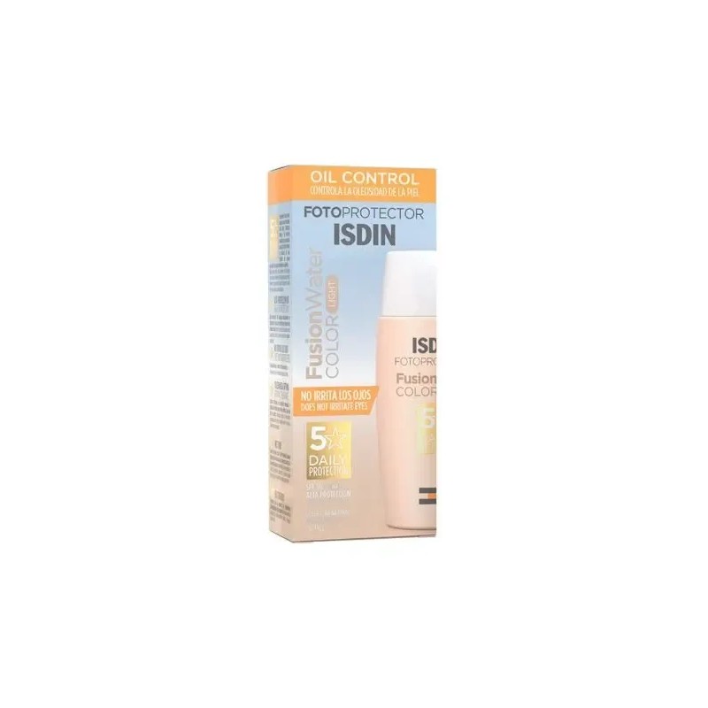 Fotoprotector Isdin Fusion Water Color Ligth Spf 50 X 50ml