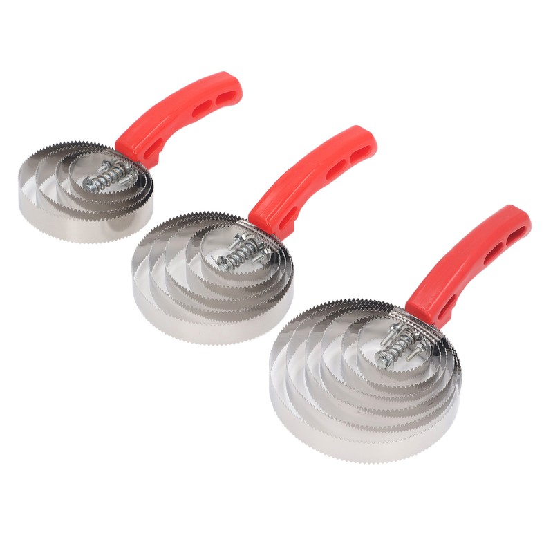 3pcs Horse Curry Comb Multipurpose 4 Rings 5 Rings 6
