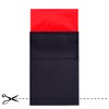 DonDon Men's Pocket Square Pre-folded Pocket Square on Box Size