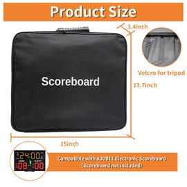 LUCKY TIME Portable Electronic Basketball Scoreboard Bag