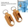 2pcs Inhaler Carrying Holder Clasp Closure Safety Carabiner Clip Portable