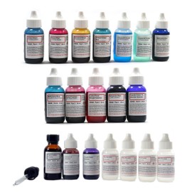 Innovating Science Complete Stain Kit - Vital Stain, Bacteria Stain, and Gram's Stain Chemicals Set - 19 Bottles in Total
