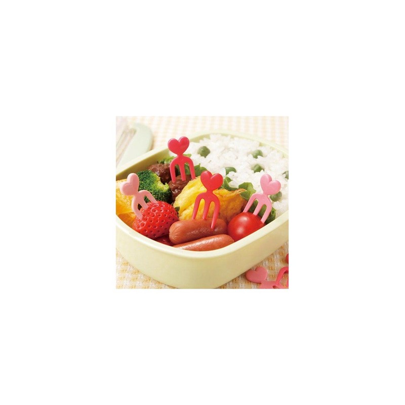 ハートフォークピック 12P P-2869