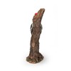 Hi-Line Gift Ltd. Pileated Woodpecker on Tree Trunk Garden Statue