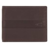 camel active Mali Men's RFID Horizontal Leather Wallet Medium Brown,