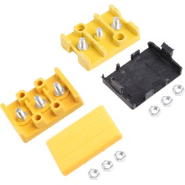 1 Pc Random Color Electric for Bicycle Junction Storage E Bike Motor Controller Wire Connection Insulation Box Phase Battery Wire Connector, Conduits and Fittings (5.8cm/2.28"×4.3cm/1.69"×2.2cm/0.87")