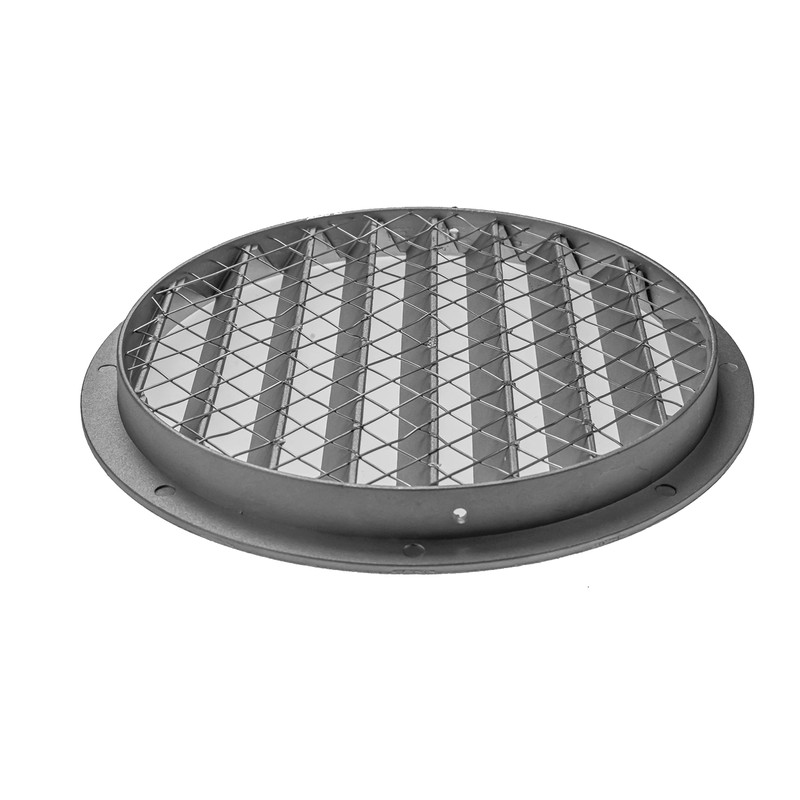 Vent Systems 8" Inch Round Register Vent Cover - Aluminum