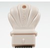 Clover Picot Comb, Taupe