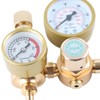Argon CO2 Regulator 0 To 4500PSI CGA580 15/16in Female Thread