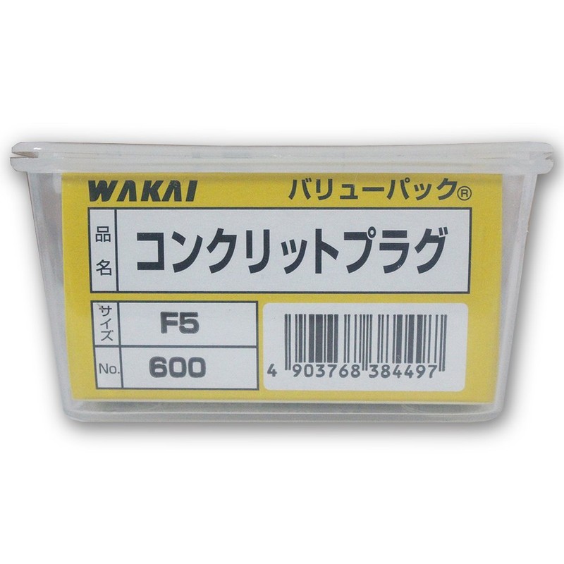 WAKAI Concrit Plug F5 5x25mm Pack of 100