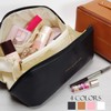 GoodsLand GD-BGMKPC-oya [Large Capacity] Makeup Pouch, Cosmetics, Storage, Freestanding, Divider,