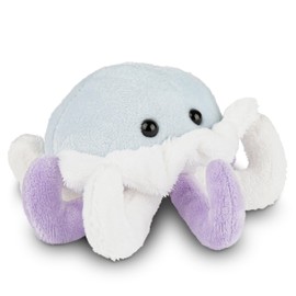 Forest & Twelfth Stuffed Jelly fish, Single Mini Stuffed Animal Plush Toy for Kids, Ocean Party Favors and Goody Bags, Classroom Treasure Box Prizes, Stocking Stuffers (Jelly Fish)