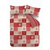 Catherine Lansfield Christmas Let It Snow Reversible Single Duvet Cover